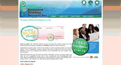 Desktop Screenshot of preferredprinting.ca